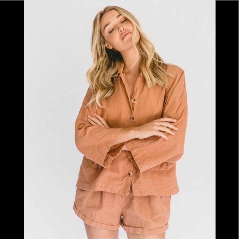 The Lullaby Club Women’s Lounge Set in Clay L/XL